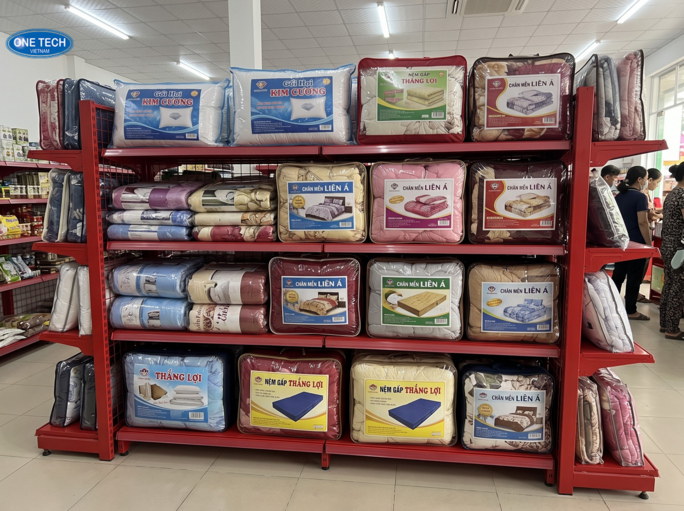 Các loại kệ để chăn ga gối đệm Quảng Ninh phổ biến hiện nay